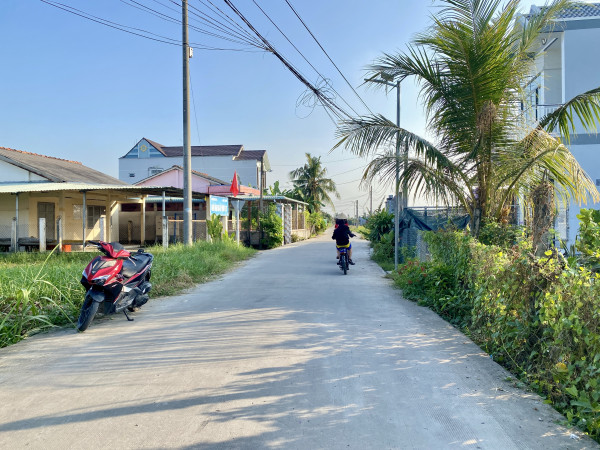 Đất MT đường Liên ấp, 332m2 thổ cư, gần đường QL1A, Mỹ Bình, Tân Trụ, giá 1,45 tỷ