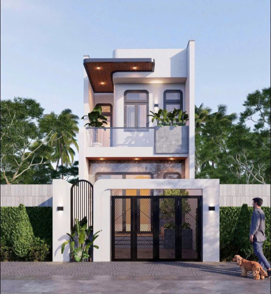 Nhà Mới Xây - Đẹp Hiện Đại tại Xã Mỹ Hạnh Nam, Huyện Đức Hòa, Long An giá 3tỷ250triệu