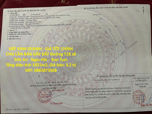 ĐẤT VỊ TRÍ ĐẸP – CHÍNH CHỦ CẦN BÁN Đất Tái Định Cư Lộc An Bình Sơn, Xã Lộc An, Long Thành, Đồng
