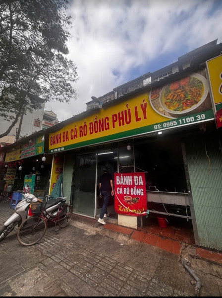 SANG NHƯỢNG QUÁN BÁNH ĐA CÁ RÔ ĐỒNG PHỦ LÝ TẠI ĐỘI CẤN, BA ĐÌNH, HÀ NỘI