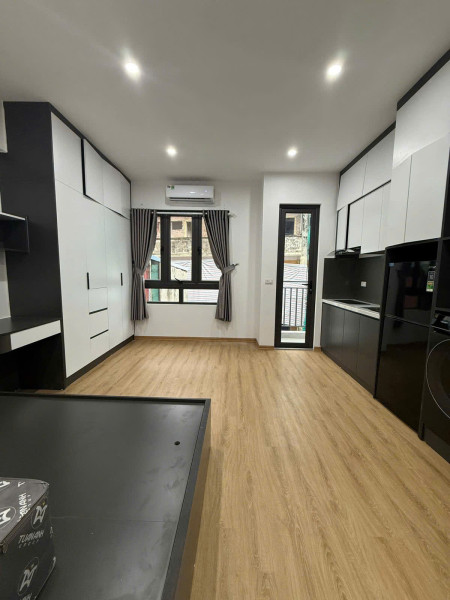BÁN TOÀ CĂN HỘ DỊCH VỤ ĐÊ LA THÀNH 58m2 MẶT TIỀN 4,6m 6 TẦNG HƠN 12 TỶ THANG MÁY MỚI KÍNH KOONG –