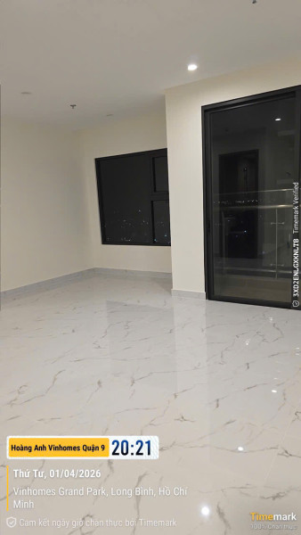 CĂN HỘ GÓC 2PN+ – KHU GLORY HEIGHT – VINHOMES GRAND PARK