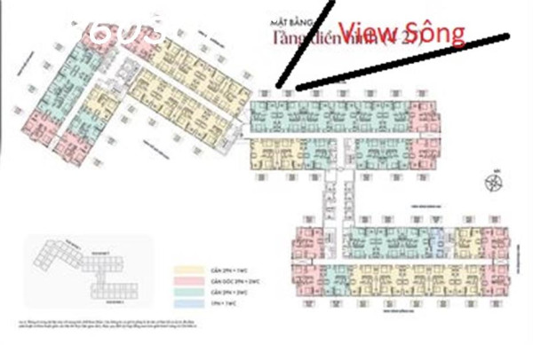 2PN 2VS TẦNG 22 – VIEW ĐẸP KHÔNG CHẮN  GIÁ 2,25 TỶ (ĐÃ VAT)