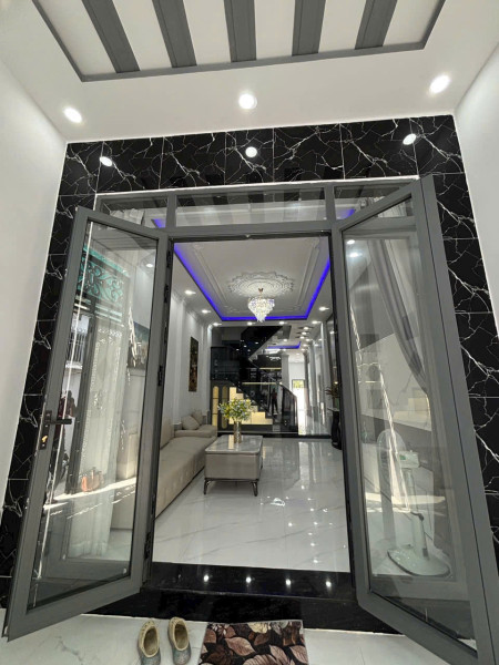 Nhà mới quận 7,104 m2,4 phòng ngủ sổ hồng riêng 6.350 tỷ
