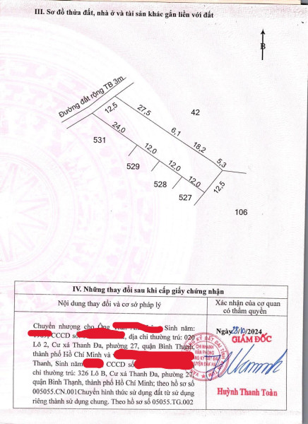 Vị trí siêu đẹp, đất rộng rãi 725m2,