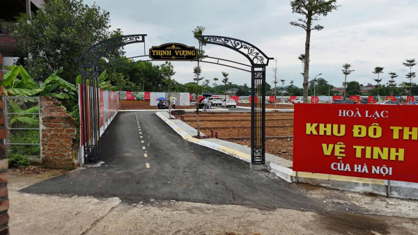 Làn 2 của quốc lộ 21 em đang sẵn quỹ đất cực kỳ tiềm năng tại Hoà Lạc, Hà Nội