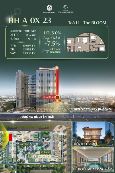 💥 SIÊU PHẨM SIGNATURE KÍNH CONG BIỂU TƯỢNG L1 THE BLOOM TẠI MASTERISE CAO XÀ LÁ