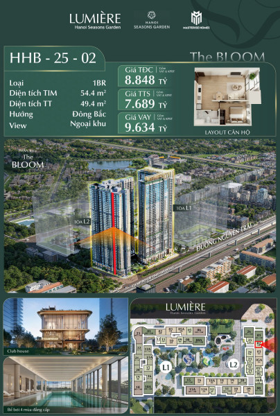 🌿 SIÊU PHẨM CĂN 1PN VIEW NGOẠI KHU  TẦNG CAO THE BLOOM: "Mỗi buổi sáng thức dậy là một lần chạm