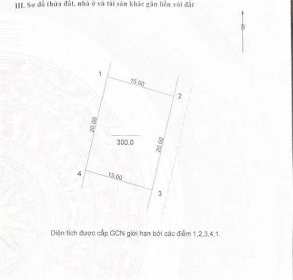 BÁN LÔ ĐẤT 300M KĐT HÀ PHONG MÊ LINH 4X TR/M SỔ ĐỎ