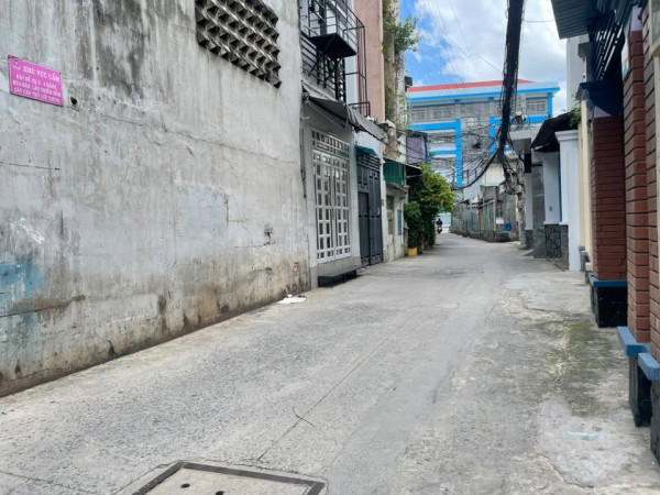 BÁN NHÀ HẺM XE HƠI ÂU DƯƠNG LÂN Q8 - BỀ NGANG 6M - NỞ HẬU TÀI LỘC