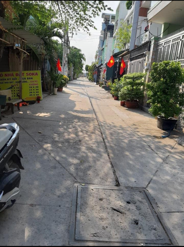 🔥CG bán lô đất 56 m2 (4*14 /nở hậu), Hxh, đường số 6 - Bình Hưng Hoà B, Bình Tan -  chỉ 3,49 tỷ TL