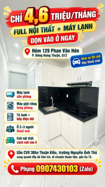 Bán nhà 2 tầng 21m2 Lý Thường Kiệt Gò Vấp sát Ngã 5 nở hậu giá 2.68tỷ