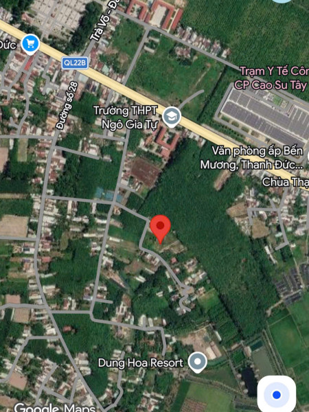 Bán khu đất 3000m2 lô góc 2 mặt tiền tại ấp Bến Mương xã Thạnh Đức huyện Gò Dầu Tây Ninh QH đất ở