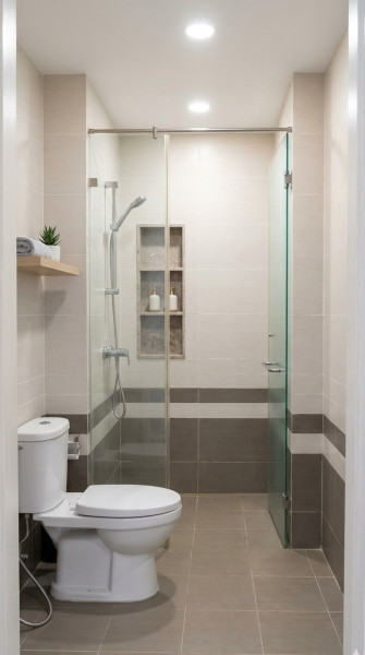58m2 view Sài Gòn - Giá 2.8 tỷ - 2PN1WC The Park Residence