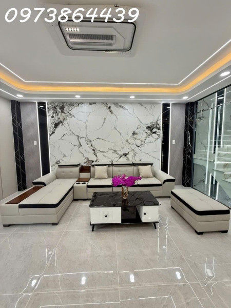 NHÀ MỚI FULL NỘI THẤT VIP –4 TẦNG - 55M2- 4PN-   XE HƠI ĐỖ CỬA – TRƯƠNG THỊ HOA, Q12 - GIÁ 6,2 TỶ