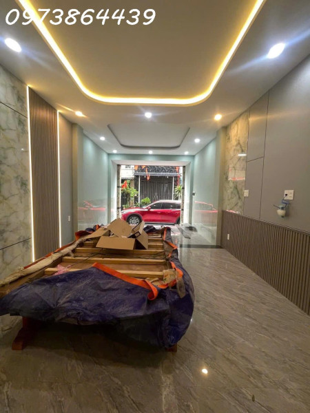 NHÀ MỚI FULL NỘI THẤT VIP –4 TẦNG - 55M2- 4PN-   XE HƠI ĐỖ CỬA – TRƯƠNG THỊ HOA, Q12 - GIÁ 6,2 TỶ