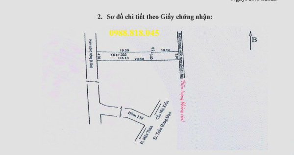 Phát mại nhà đường Mậu Thân, phường Xuân Khánh, quận Ninh Kiều, Cần Thơ, 574.2m2 x 3 tầng, miễn TG