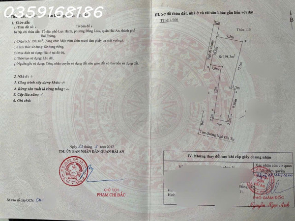 Nhà mặt đường Ngô Gia Tự, 120 triệu/m2, 198m2, trước mặt 5m, pháp luật đầy đủ, vị trí đẹp