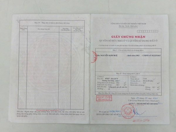Nhà Q7 66m2 Giá 3.680 tỷ. Ngay Cầu Kênh Tẻ